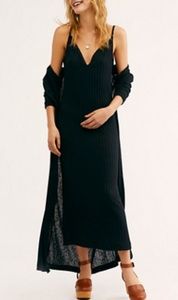 Free People Clementine dress with cardigan NWT